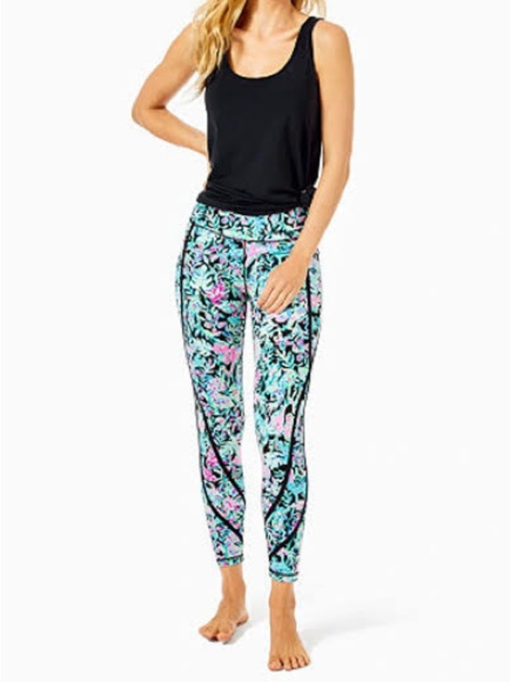 Lilly Pulitzer Weekender High Rise Let’s Get Wild Leggings XXL NWT